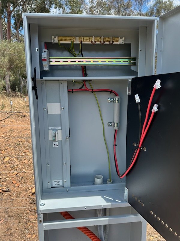 Electrical switchboard fit-out completed by Active Electrical & Maintenance
