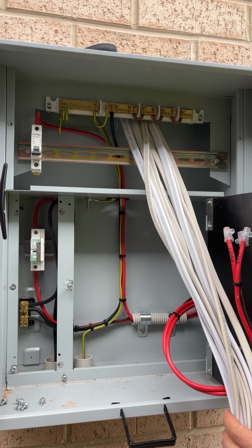 Electrical switchboard installation completed by Active Electrical & Maintenance